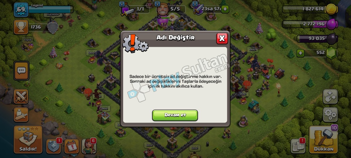 Clash of clans hesap Resim 2