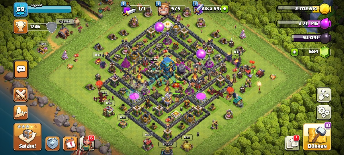 Clash of clans hesap Clash of clans hesap