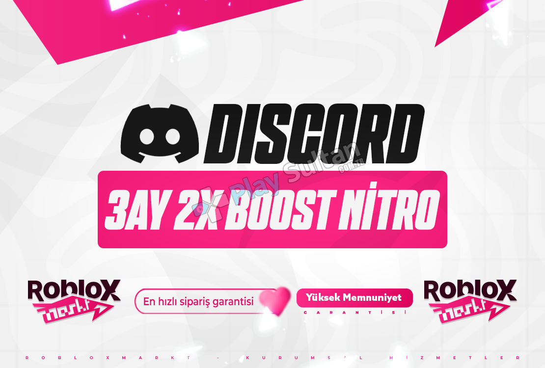 Discord 3 Aylık 2x Boostlu Nitro Discord 3 Aylık 2x Boostlu Nitro