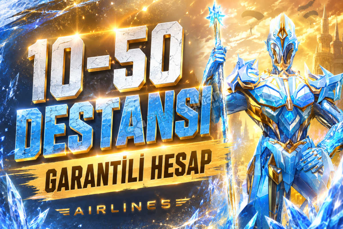 DOPDOLU 10-50 DESTANSI GARANTİLİ RANDOM HESAPLAR DOPDOLU 10-50 DESTANSI GARANTİLİ RANDOM HESAPLAR