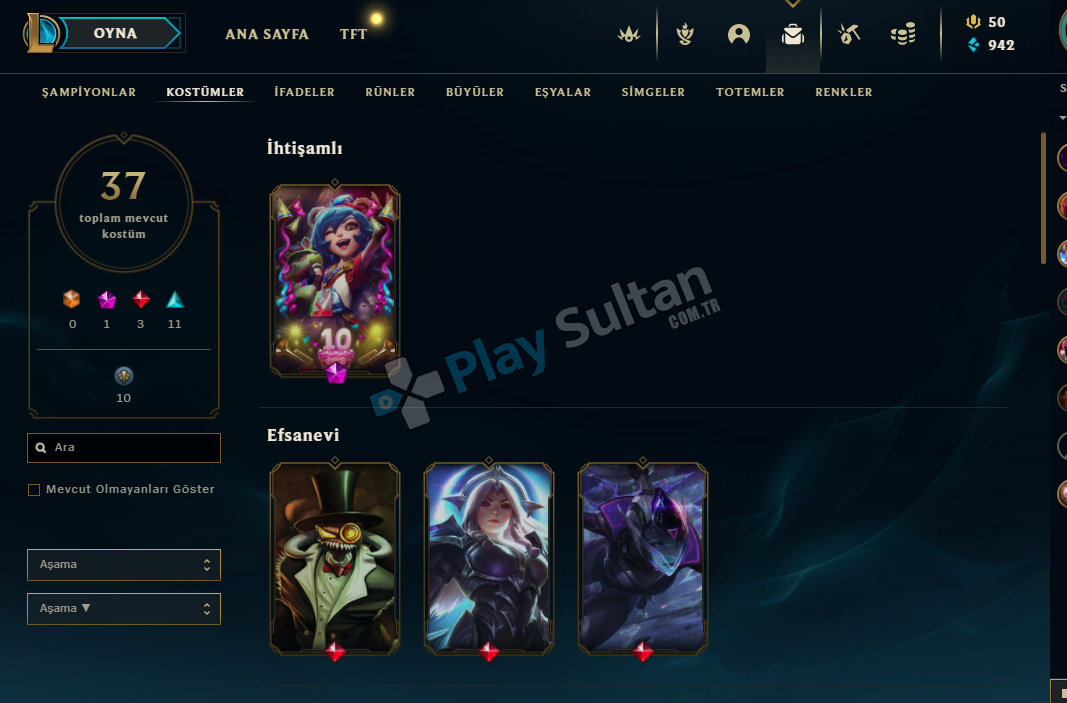 EFSANE LOL HESABI FIRSAT ÜRÜNÜ Resim 2