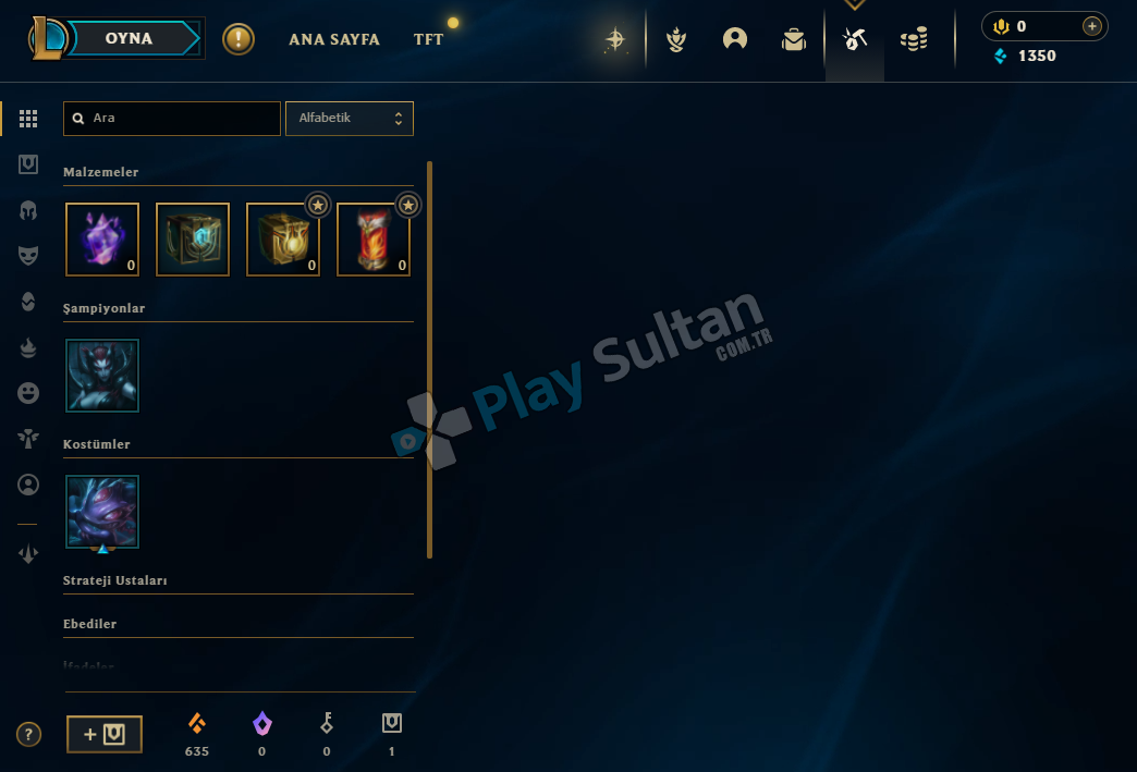 EUW I Unraked Tek Skinli Bedava Hesap Resim 2