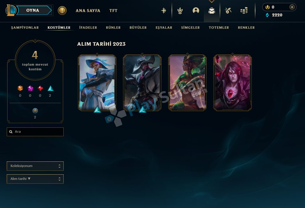 EUW I Unranked Kostümlü Temiz Hesap Resim 2
