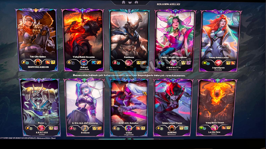 EUW MASTER ELO DİAMOND 4 FRESH HESAP Resim 2