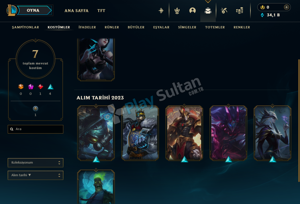 EUW Unranked Kostümlü Temiz Hesap Resim 2