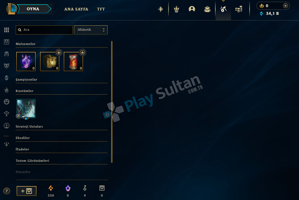 EUW Unranked Kostümlü Temiz Hesap Resim 2