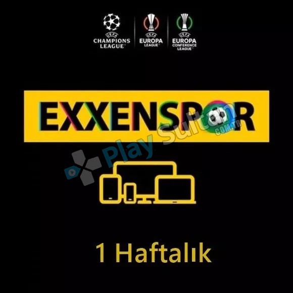 Exxen 1 Haftalık Spor Üyeliği Exxen 1 Haftalık Spor Üyeliği