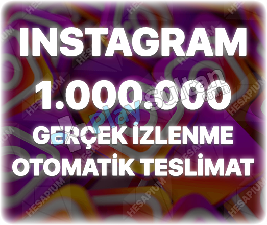 Instagram 1000000 İzlenme Keşfet Etkili Instagram 1000000 İzlenme Keşfet Etkili