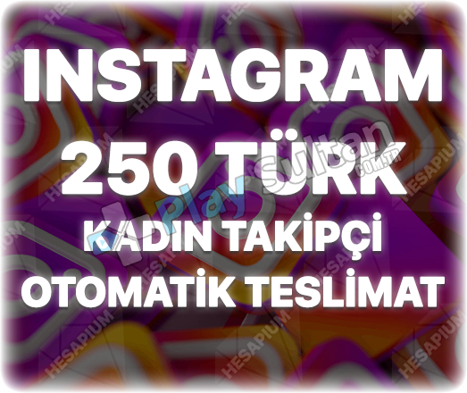 Instagram 250 Türk Kadın Takipçi Instagram 250 Türk Kadın Takipçi