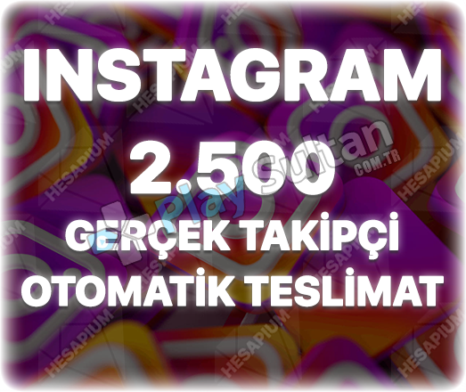 Instagram 2500 Takipçi - Keşfet Etkili Instagram 2500 Takipçi - Keşfet Etkili