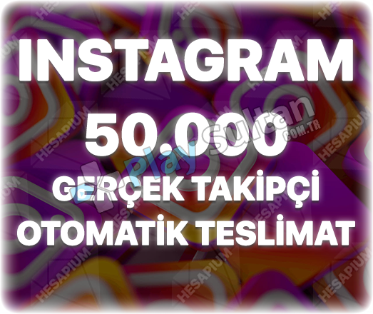 Instagram 50000 Yabancı Takipçi Instagram 50000 Yabancı Takipçi