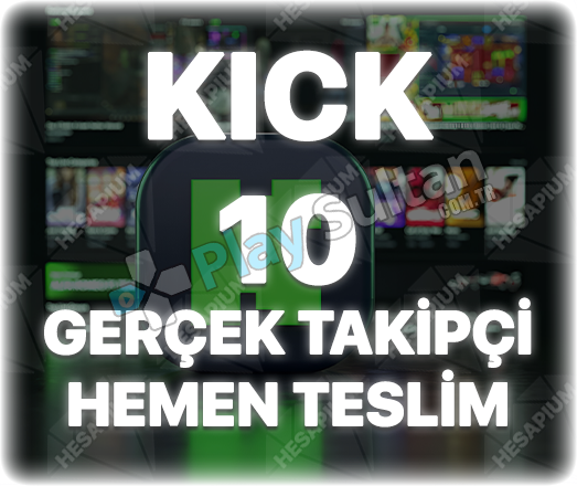 Kick 10 Organik Takipçi - Önerilen Kanal Etkili Kick 10 Organik Takipçi - Önerilen Kanal Etkili