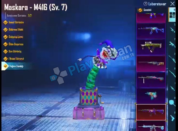 KOMUTAN SETi FUL S2 MASKE SAHA AWM 4 MASKARA 7 Resim 2