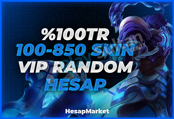 League Of Legends 100 TR 100-850 SKIN VİP RANDOM HESAP Buy and Prices