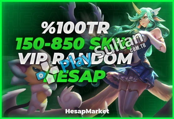 League Of Legends 100 TR 150-850 SKIN VİP RANDOM HESAP Satın Al ve ...