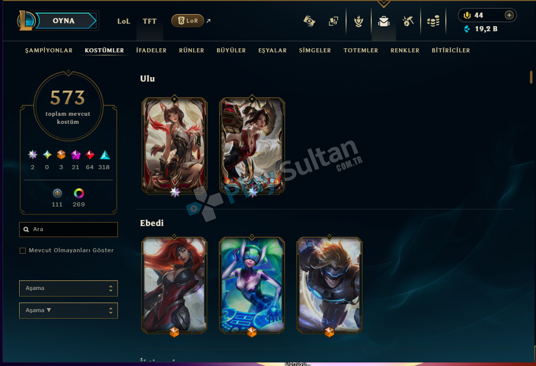LoL Hesabı ve Valo HESABI DOLU DOLU LoL Hesabı ve Valo HESABI DOLU DOLU