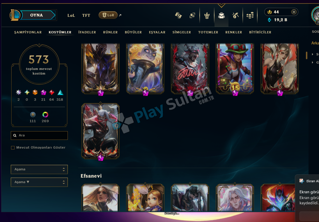 LoL Hesabı ve Valo HESABI DOLU DOLU Resim 2