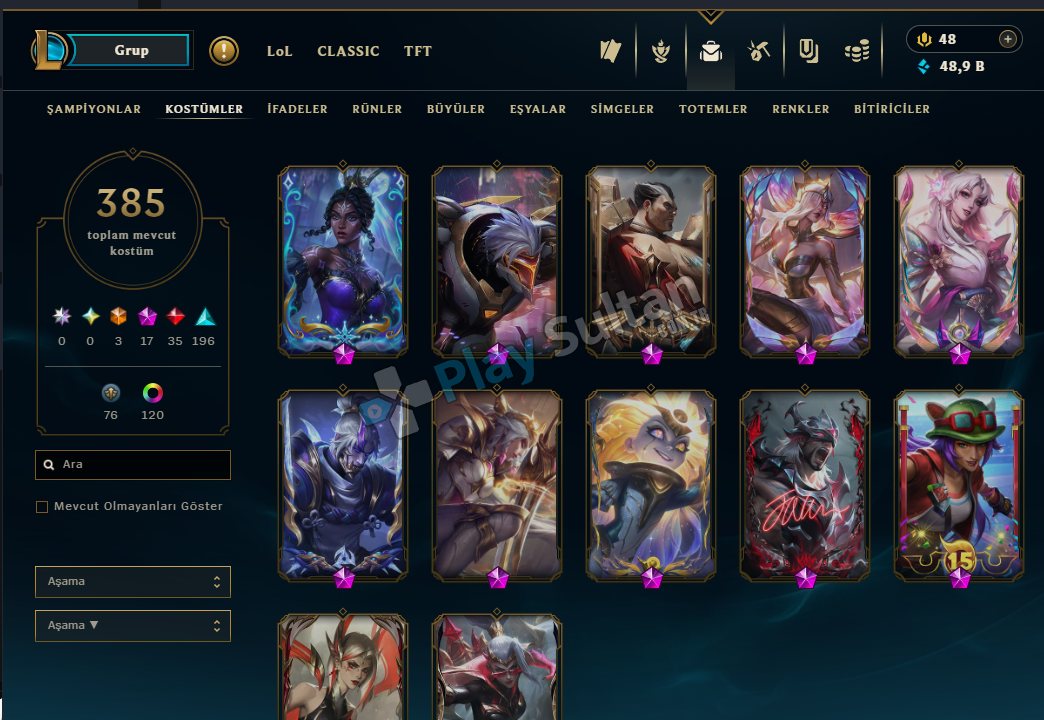 MAİN LOL HESABI +500 LEVEL + VALORANT HESABI Resim 2