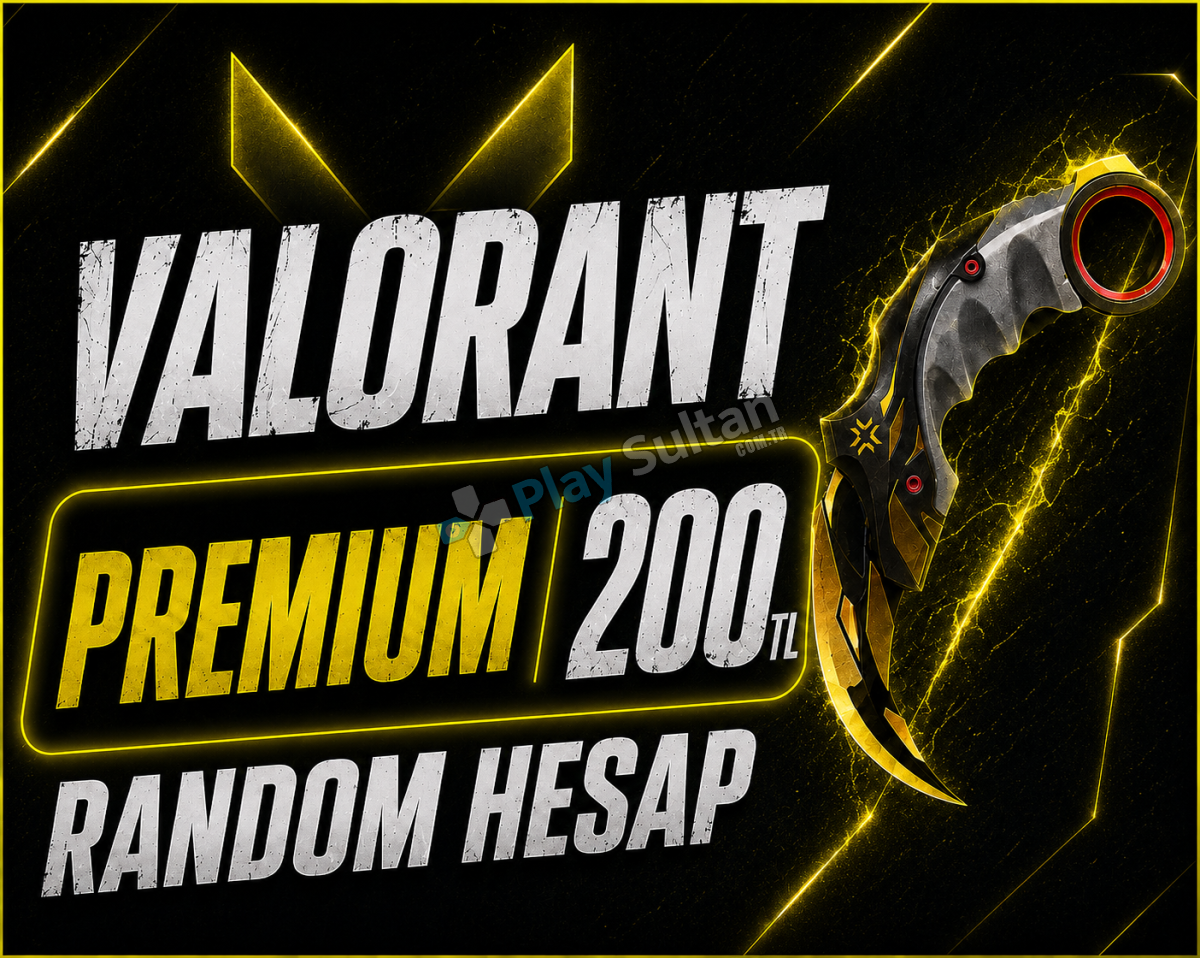 PREMİUM++ VALORANT RANDOM HESAP BOŞ YOK PREMİUM++ VALORANT RANDOM HESAP BOŞ YOK