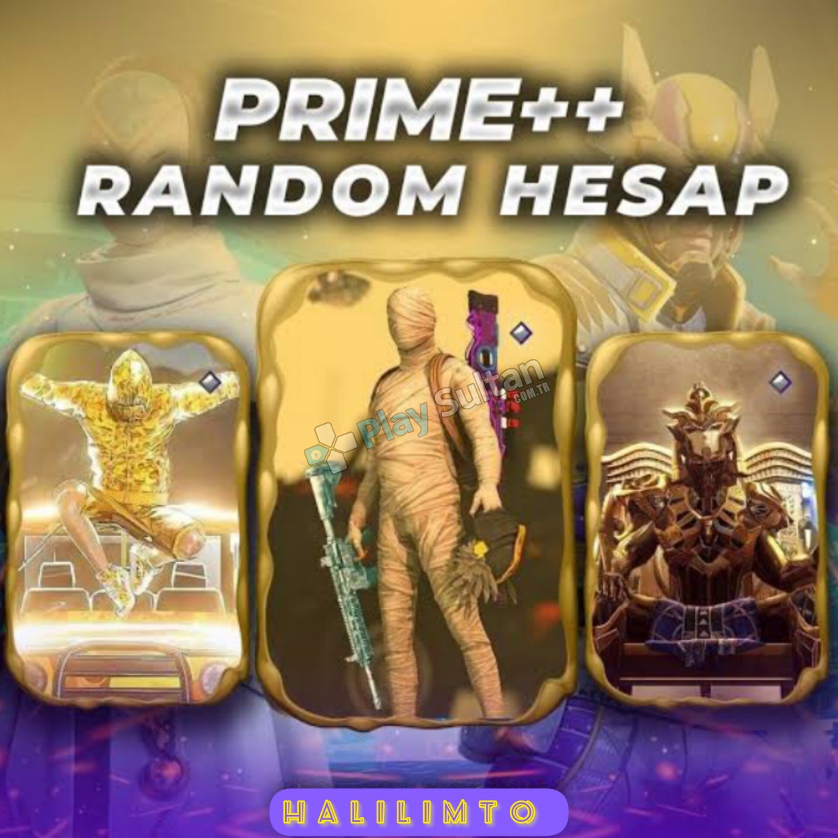 PRİME-MUMYA-FİRAVUN-X-SUİT-RANDOM -SINIRLI STOK-OTOMATİK TESLİM PRİME-MUMYA-FİRAVUN-X-SUİT-RANDOM -SINIRLI STOK-OTOMATİK TESLİM