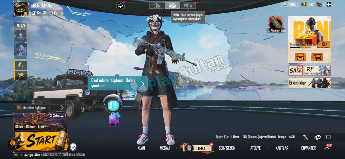 PUBG hesap buzdiyarı 3 seviye Resim 2