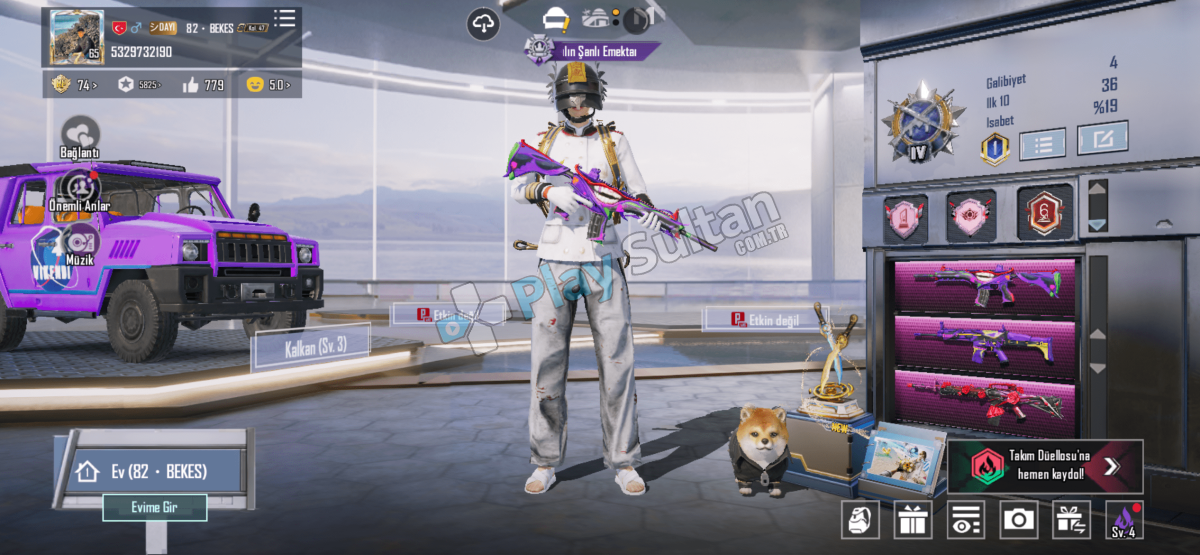 PUBG MOBİLE HESAP PUBG MOBİLE HESAP