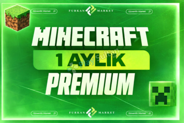 1 AY MİNECRAFT PREMİUM GARANTİ+DESTEK