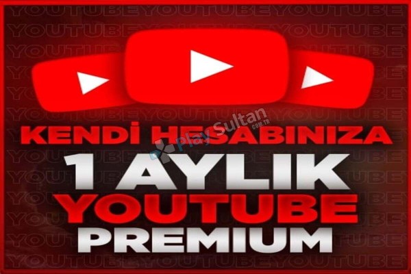 1 AYLIK YOUTUBE PREMiUM - KENDİ HESABINIZA