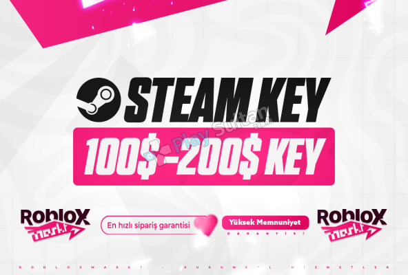 100-200 DOLAR ARASI STEAM KEY
