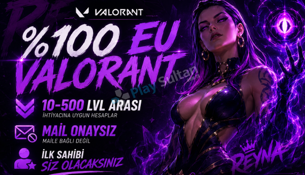 100 EU 10-500 Level Arası Mail Onaysız