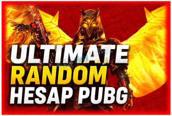 100 TL VİP+++ PUBG MOBİLE RANDOM HESAP