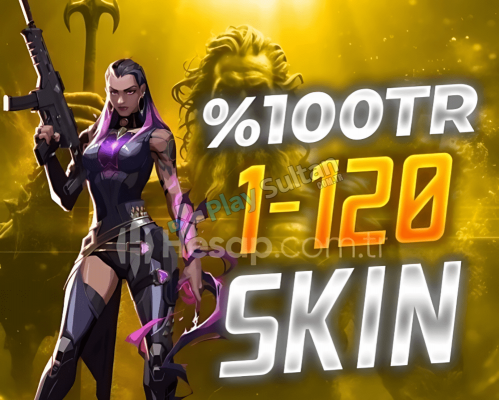 100 TR RANDOM 1-120 SKİN VALORANT
