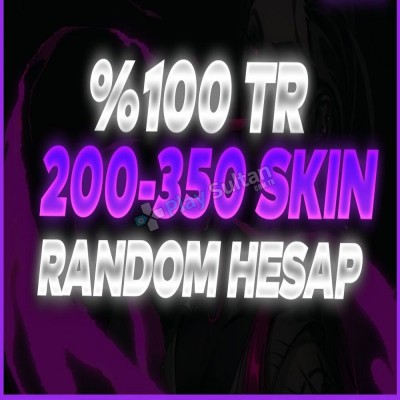 100 TR SERVER VİP 200-300 SKİN FULLL HESAP