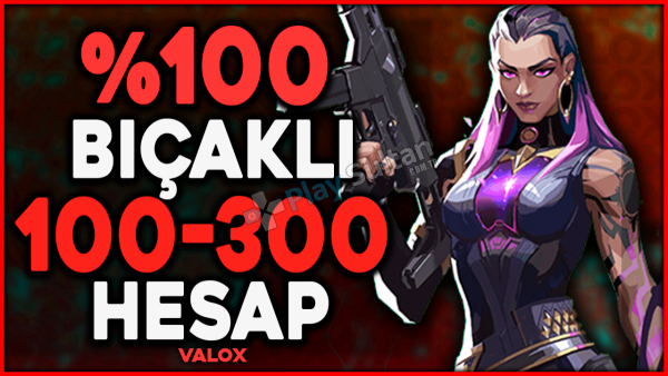 100TR 100-300 SKİN DOPDOLU FUL HESAP +700 SATIŞ