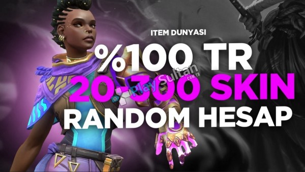 100TR 20 300 SKİN GARANTİLİ VİP HESAP