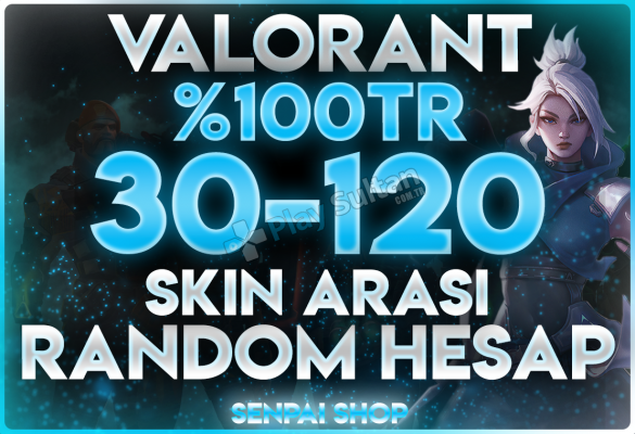 100TR UVIP 30-120 SKİN ARASI HESAP GARANTİLİ