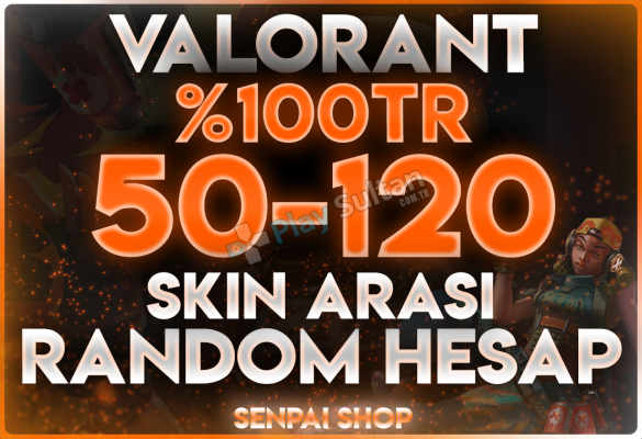 100TR UVIP 50-120 SKİN ARASI HESAP GARANTİLİ