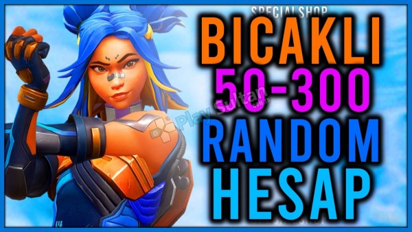 100VIP 100 BIÇAKLI 50-300 SKINLI VIP HESAPLAR