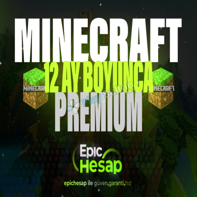 12 AYLIK MİNECRAFT PREMİUM GARANTI DESTEK