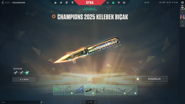 14K Yatırıldı Champions 2025 setli