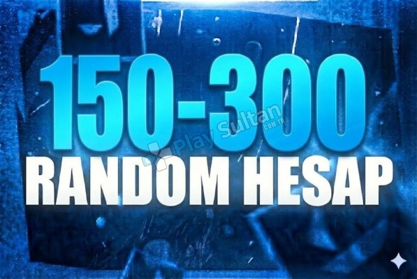 150-300 SKİN Garantili Random Hesap