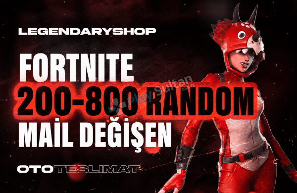 200-800 SKİN FORTNİTE MAİL DEĞİŞEN
