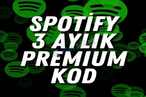 3 AYLIK SPOTİFY PREMİUM KENDİ HESABINIZA