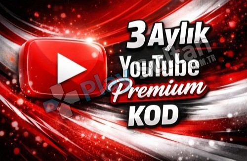 3 AYLIK YOUTUBE PREMİUM KODU