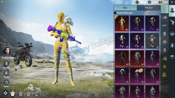 3 lü pubg hesap