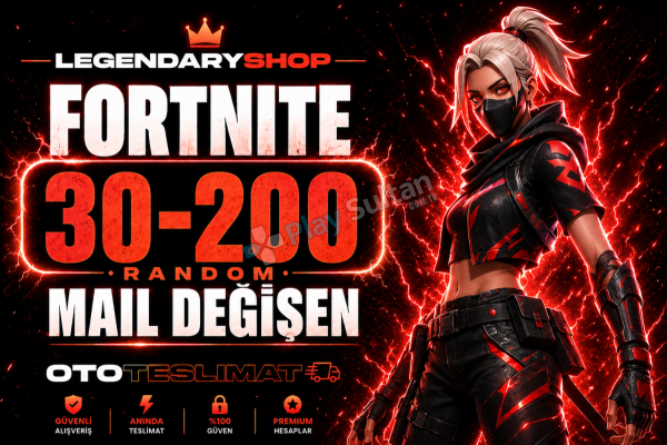 30-800 SKİN FORTNİTE MAİL DEĞİŞEN