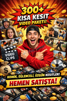 300+ KISA KESİT PAKETİ Editçiler İçin Altın