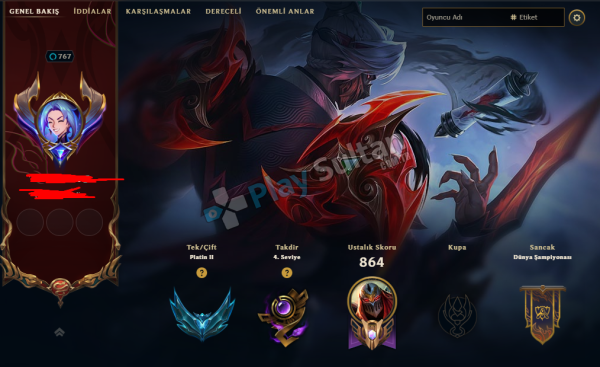 493 SKİN 2024 MASTER ŞU AN PLAT 2 766LVL