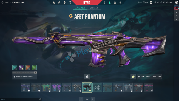 AFET PHANTOM GARANTİLİ RANDOM HESAP