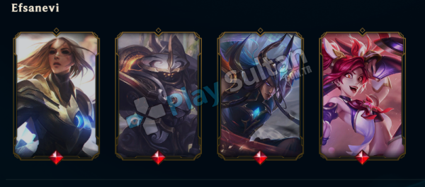 Altın 2 TR LoL Hesabı 21 Kostüm Uygun Fiyat